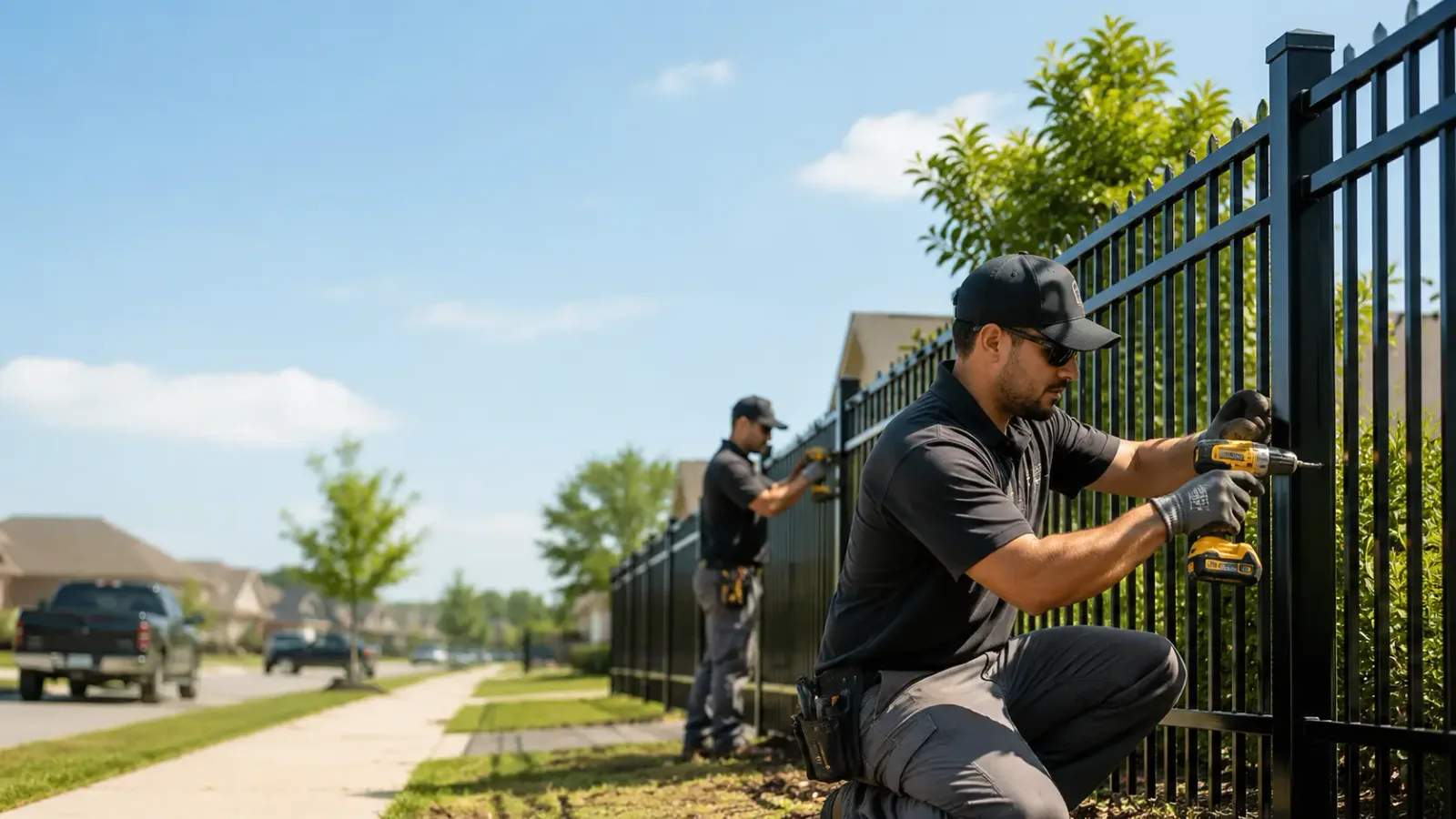 Metal Fence Installation in Templeton, IN